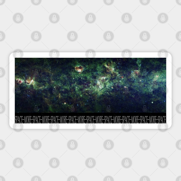 Art of Space - The Milky Way Photography Sticker by PlanetMonkey